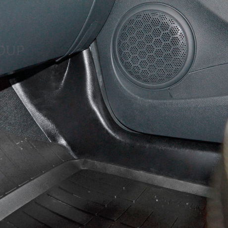 Накладки на ковролин (6шт) (ABS) RENAULT LOGAN (2014-н.в.) купить недорого с доставкой в Калининград