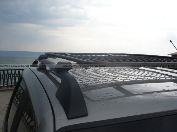 Грузовая платформа «Стандарт» для B@3 2123 "Chevrolet Niv@" (установка на штатные рейлинги ) купить недорого с доставкой в Калининград
