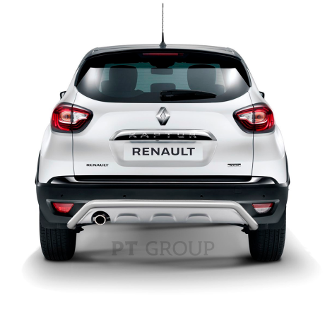 Защита заднего бампера d51мм "Волна" (НПС) RENAULT Kaptur (2016-н.в.) купить недорого с доставкой в Калининград