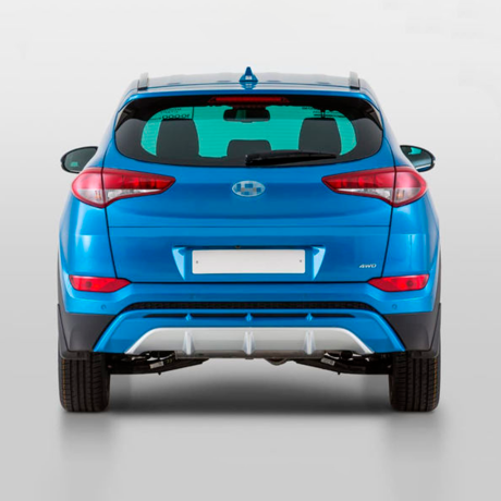 Накладка на задний бампер для Hyundai Tucson (2015-2018) купить недорого с доставкой в Калининград